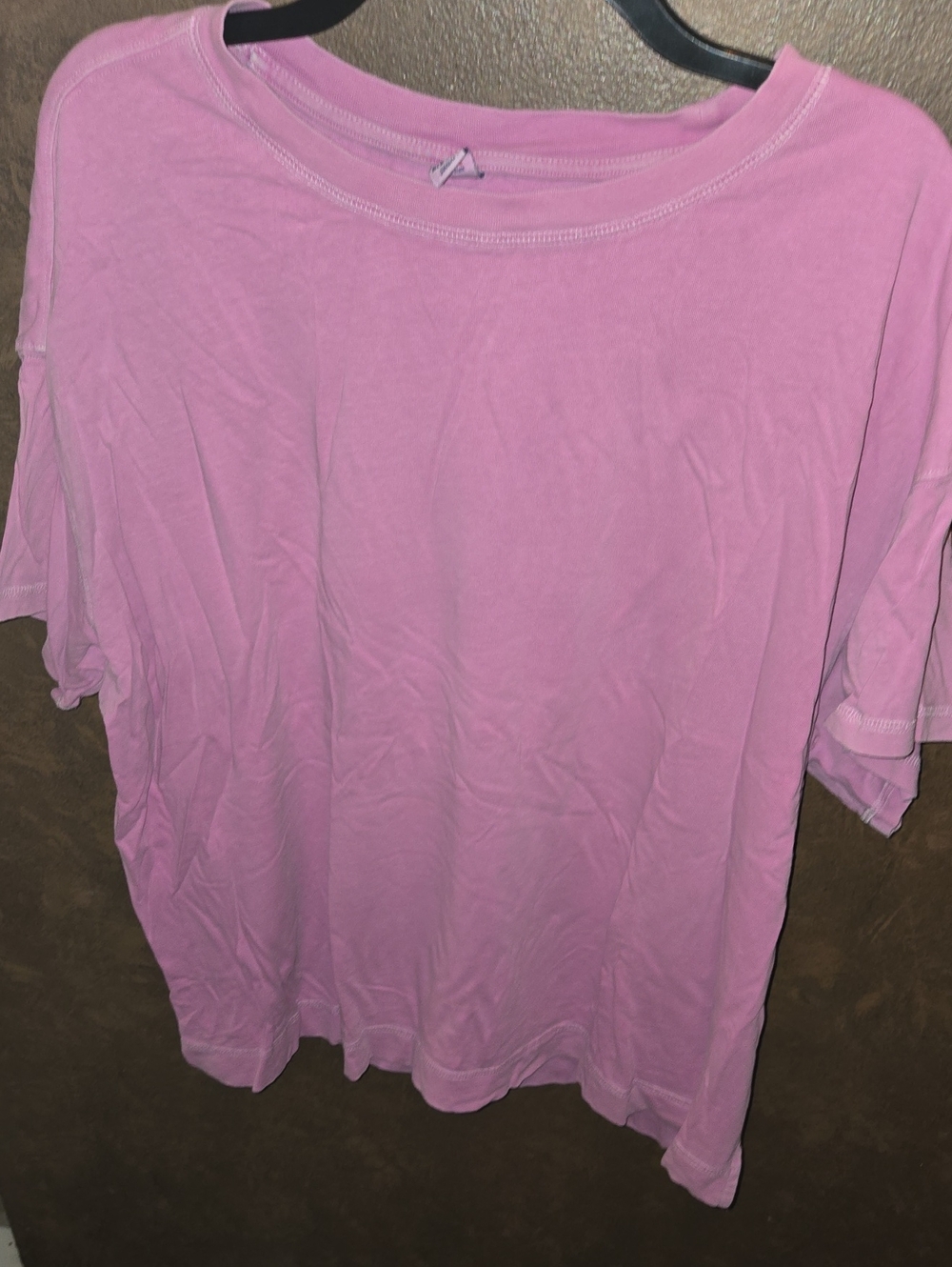 Old Navy Pink Short Sleeve Crewneck Tee